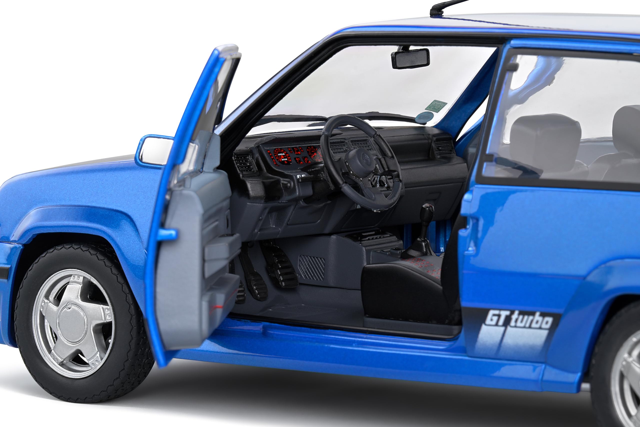 Amazon.com: Solido 1:18 Renault 5 GT Turbo MK2 Blue : Arts, Crafts
