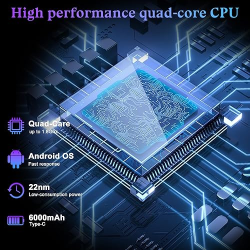 Vista 27 de BYANDBY Tablet Android 2025, tableta de 10.4 pulgadas, 16 GB+128 GB+1 TB expandir, tabletas Android con procesador Octa Core, 2000 x 1200 FHD, WiFi