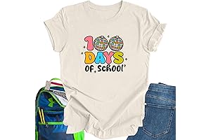 100 Days of School T-Shirt: Celebrate the Milestone for Teachers and Students