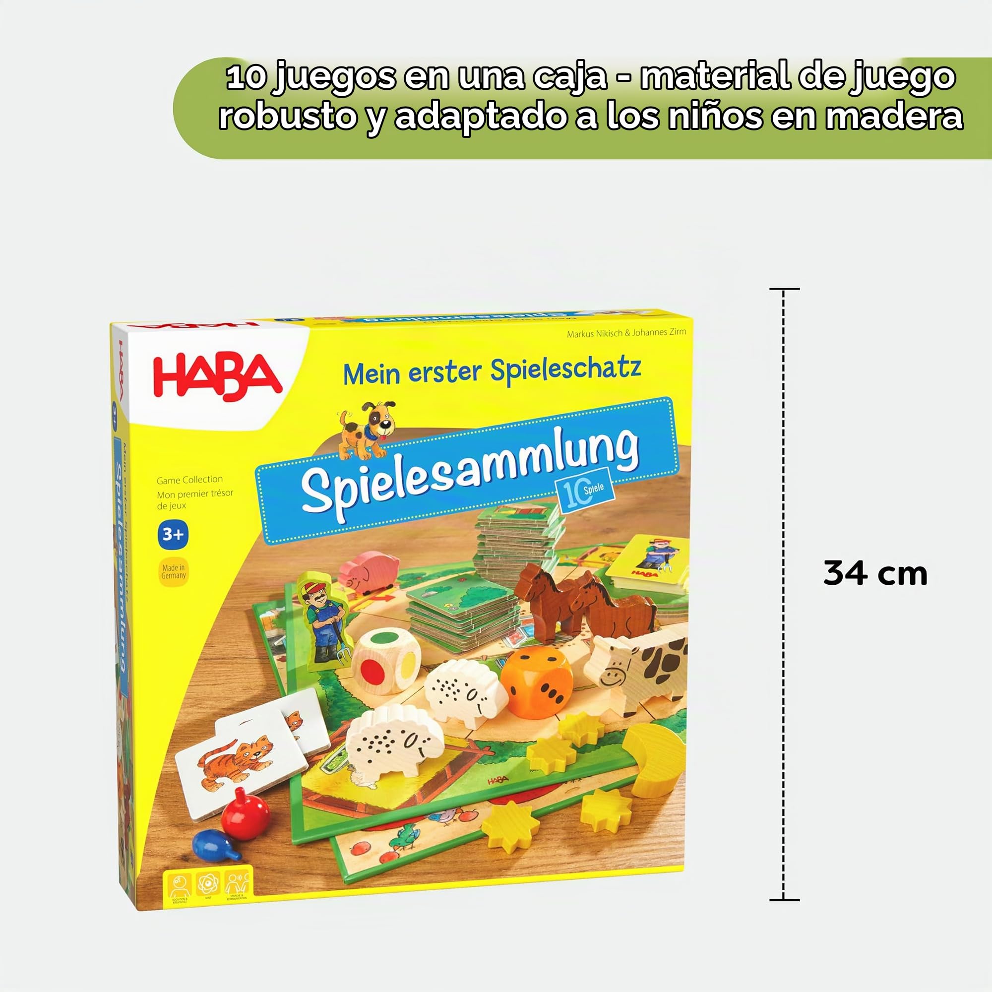Haba Mi primer tesoro de juegos La gran colección de juegos de HABA (en alemán)