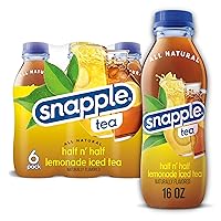 Vista 8 de Snapple, Té de limón, botella reciclada, 16 onzas líquidas, 12