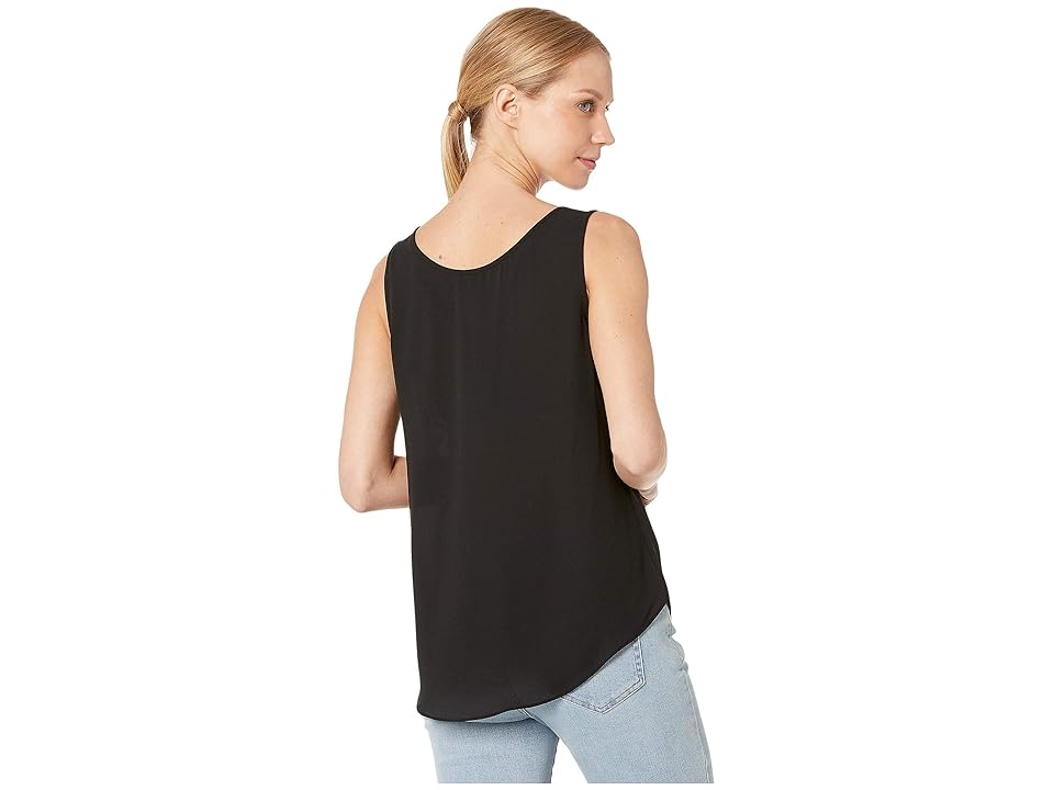 

J.Crew Drapey Tank Top (Black) Women's Clothing