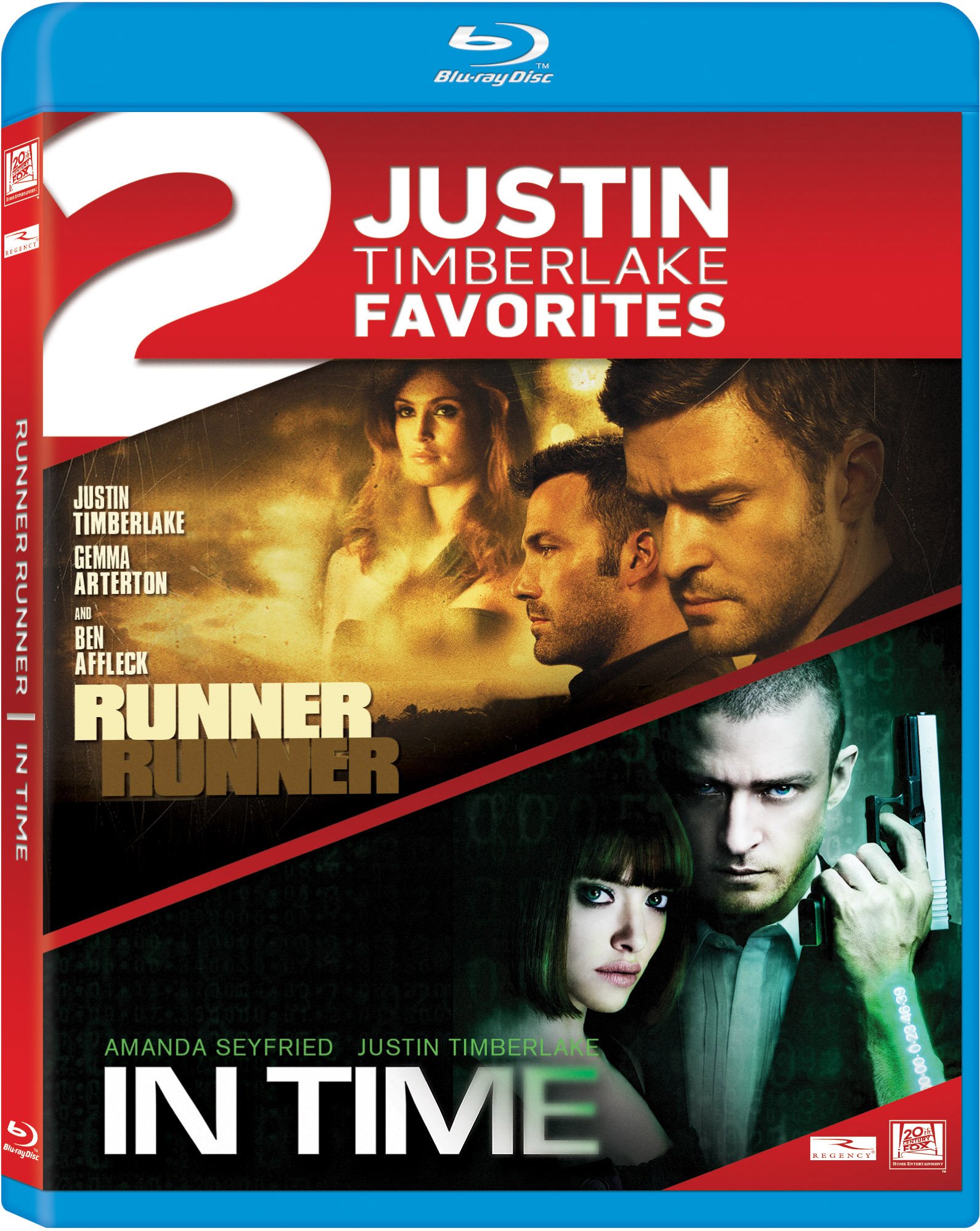Runner Runner / In Time [Blu-ray]