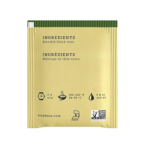 Vista 16 de Stash Breakfast in Paris Té negro, caja de 100 bolsas de té