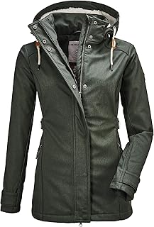 G.I.G.A. DX Women's Cushy Wmn Softshell Jckt a Casual softshell jacket with zip-off hood.