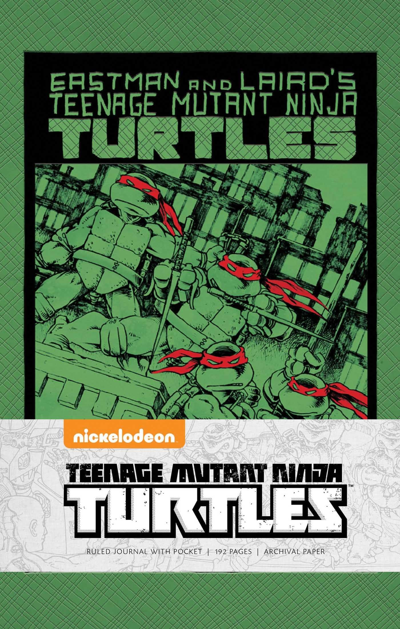 Journal Teenage Mutant Ninja Turtles Classic pour organiser vos projets créatifs
