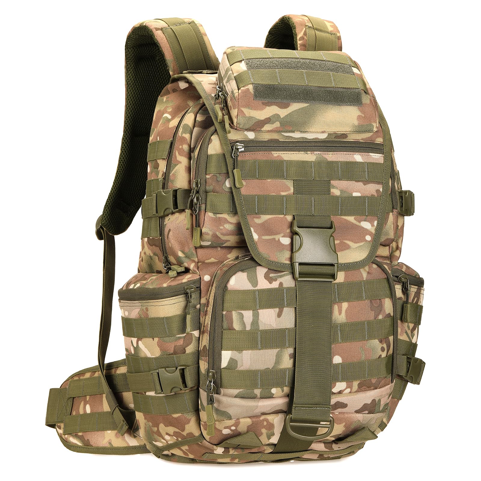HongXingHai 50L Military Tactical Backpack 3 Day Assault Pack Molle Daypack Hiking Backpack for Men and Women — image 1