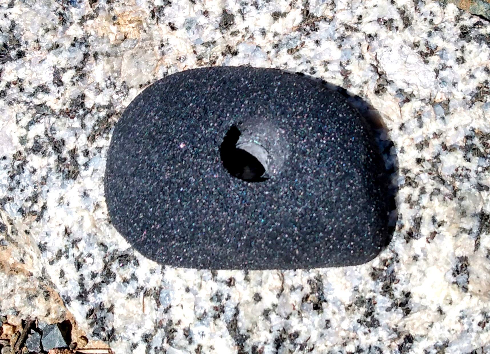 Crimp Bolt-On Climbing Hold (Black)