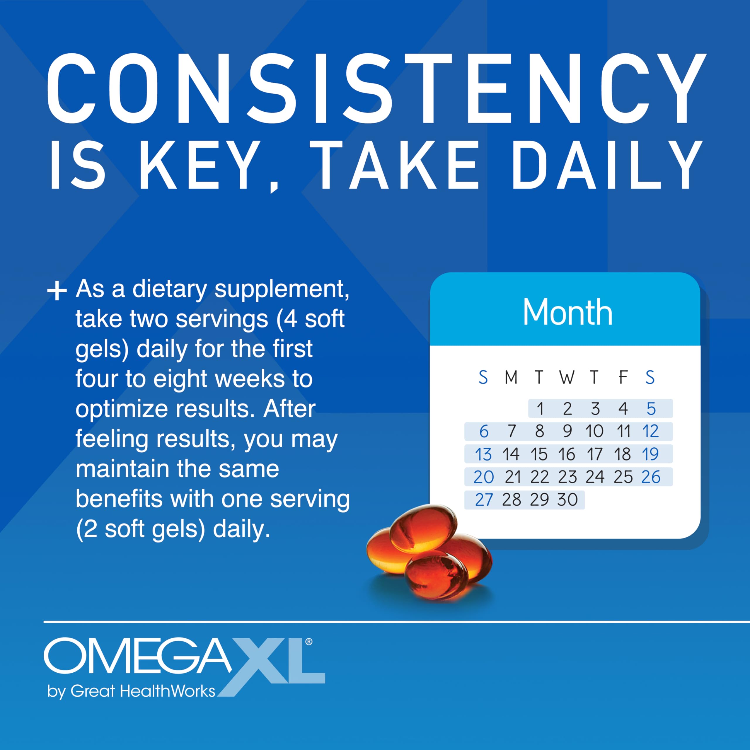 OmegaXL Joint Support Supplement, 120 Count — Amazon image 4