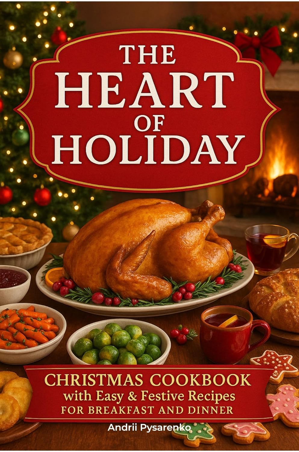 The Heart of Holiday: Christmas Cookbook with Easy & Festive Recipes for Breakfast and Dinner. (Holiday Cookbooks 11)      Kindle Edition