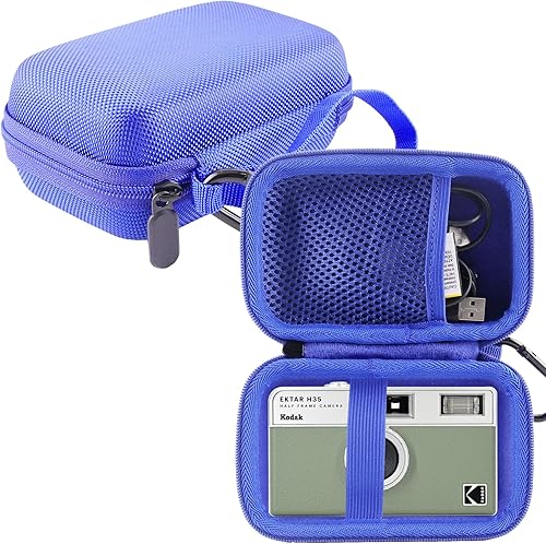 Vista 20 de WERJIA Estuche rígido compatible con cámara de película Kodak EKTAR H35/EKTAR H35N/RETO 1.378 in (rosa)