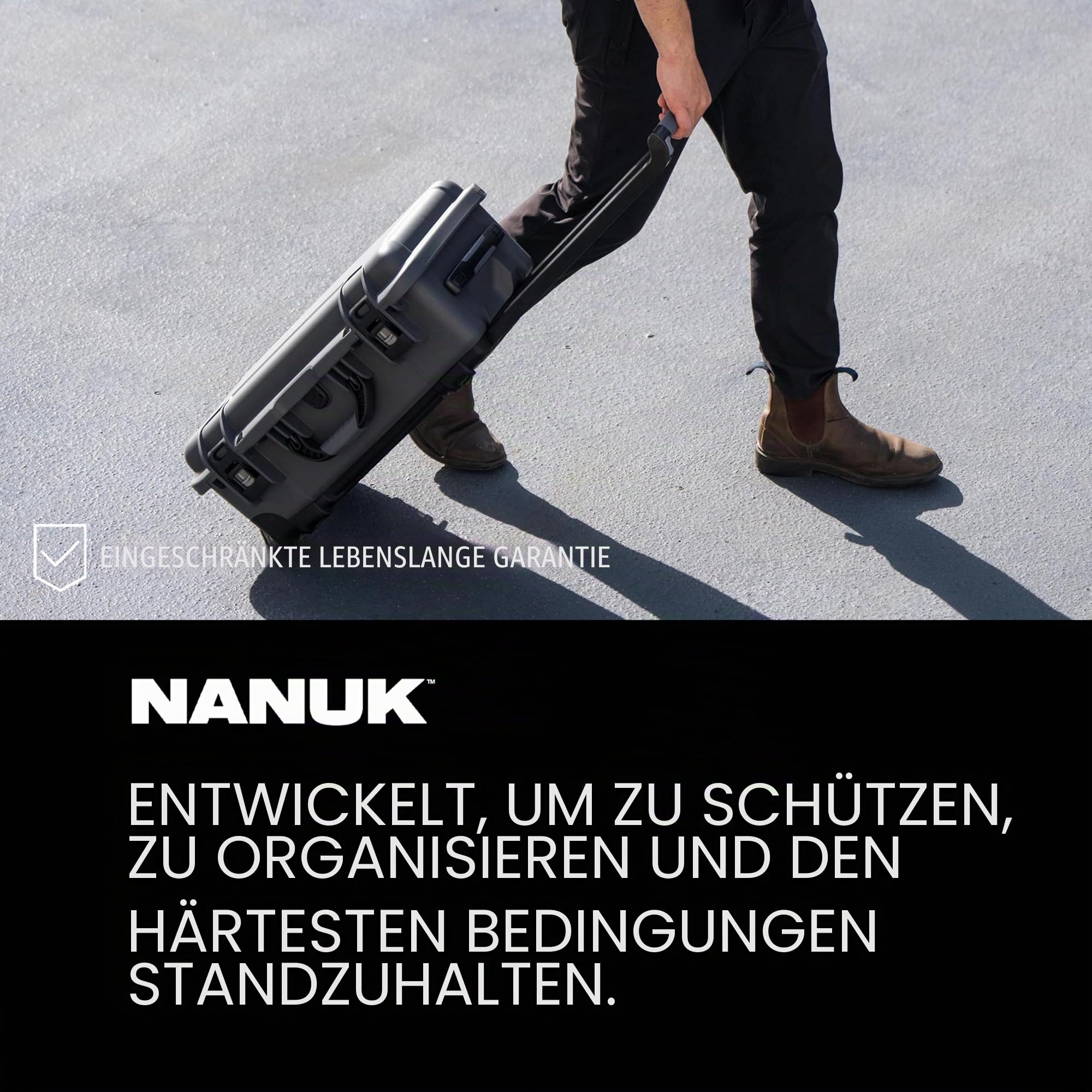 Plasitcase Inc. Nanuk 935 wasserdichter Handgepäckkoffer mit Rollen, leer