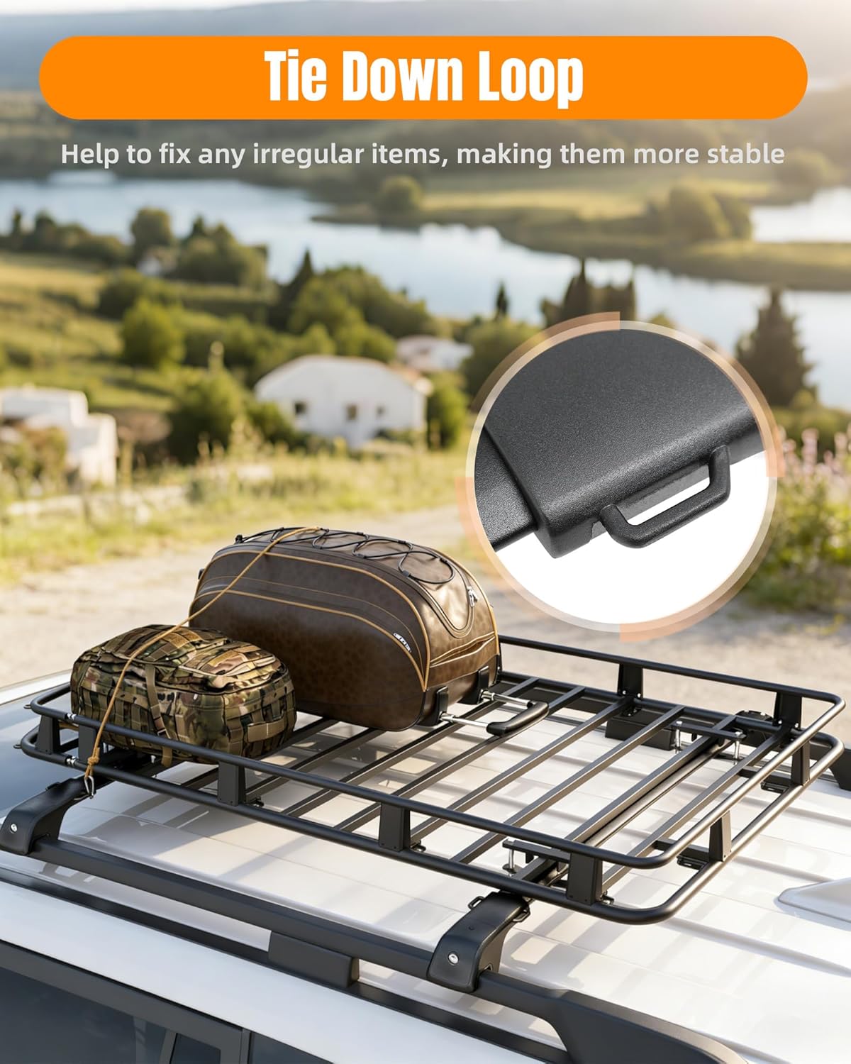 Snailfly 350 lbs Lockable Roof Rack Cross Bars Fit for Kia Sportage X-Pro X-line 2023-2026, Aluminum Crossbars Luggage Cargo Carrier, Rooftop Accessories for Bike Kayak Skis Surfboard Canoe