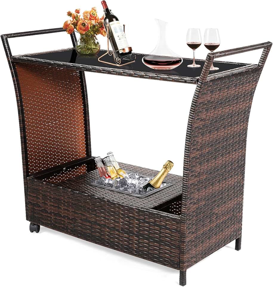 outdoor serving table