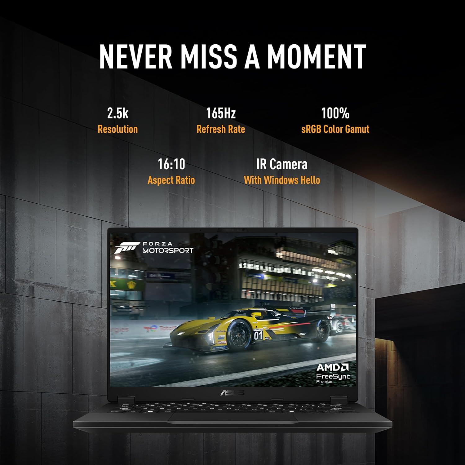 ASUS TUF Gaming A14 Copilot+ PC Gaming Laptop, 14” WQXGA 16:10 165Hz Display, AMD Ryzen™ AI Max+ 392 Processor, 32GB LPDDR5X, 1TB PCIe® Gen 4.0 SSD, Wi-Fi 6E, Windows 11 Home, FA401, Jaegar Gray