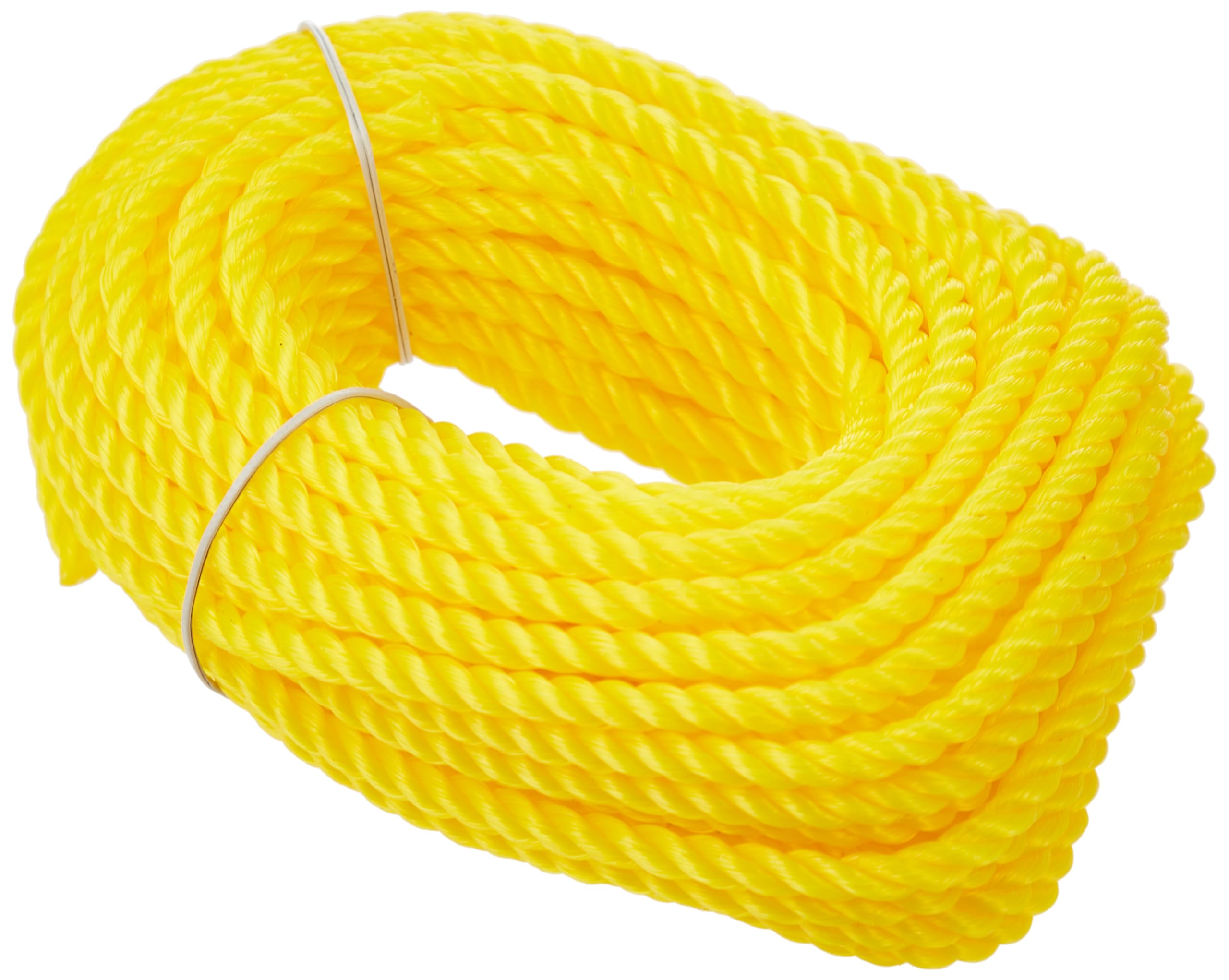 Plastic Rope 35 Yards Length x 5mm Diameter | High-Strength Nylon Rope for Docks, Marine Mooring Lines, Camping, Climbing, Rescue and Multipurpose, Mix Colours Yellow,Blue,Red,Orange and Green