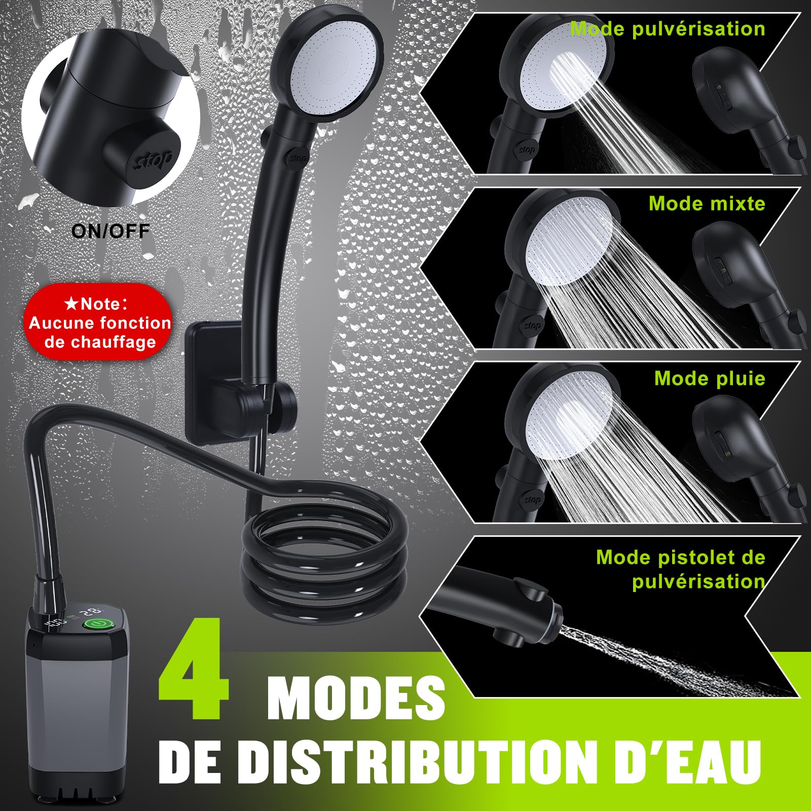 Campingdouche met dompelpomp tuindouche buitendouche - kopen? | Korting tot 50