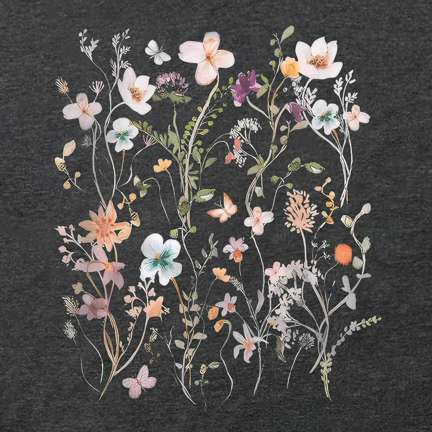 LOOKFACE Women Crewneck Cute Graphic Short Sleeve T Shirts - Image 5