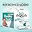 Pampers Aqua Pure Baby Wipes, 99% Water, Fragrance Free, 896 Baby Wipes Total (16X Flip-Top Packs) [Packaging May Vary]