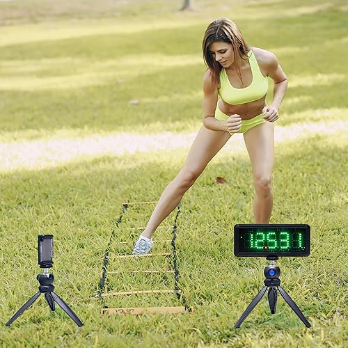 Miniatura 5 de Temporizador láser de carrera-LED Reloj de carreras con batería cronómetro Reloj de sincronización para motocicleta Ciclismo Entrenamiento de