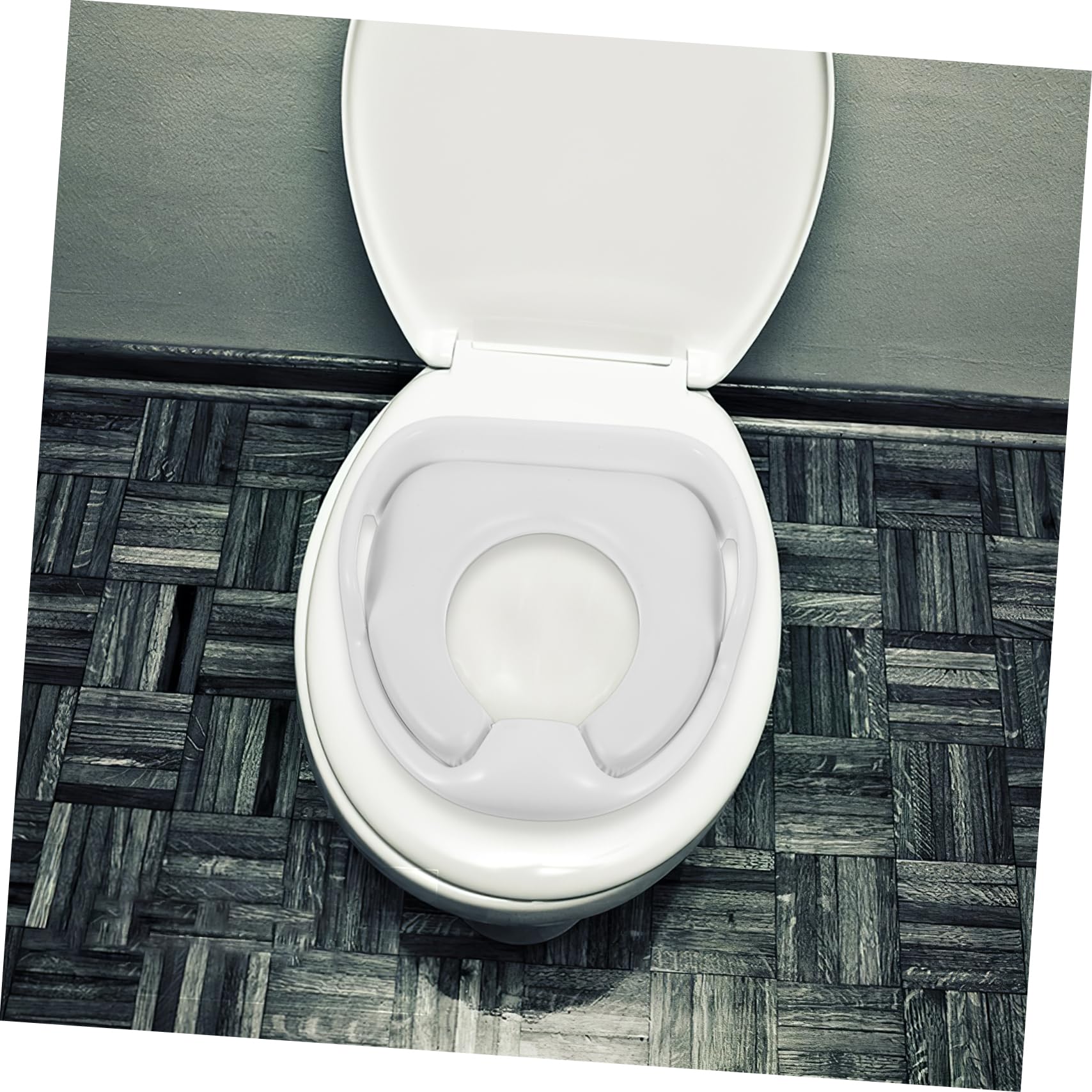CIMAXIC Children Training Toilet Seat Portable Potty Toilet Seat Training Toilet Seat Toilet Seat for Children Training Toilet Seat for Girl Boy Training Toilet Seat White Pp