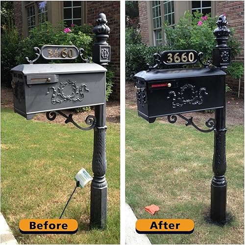 Miniatura 7 de NADAMOO Pintura en aerosol de alta temperatura para metal, acabado mate, para barbacoa y estufa, resistente a altas temperaturas hasta 1200 F, 1