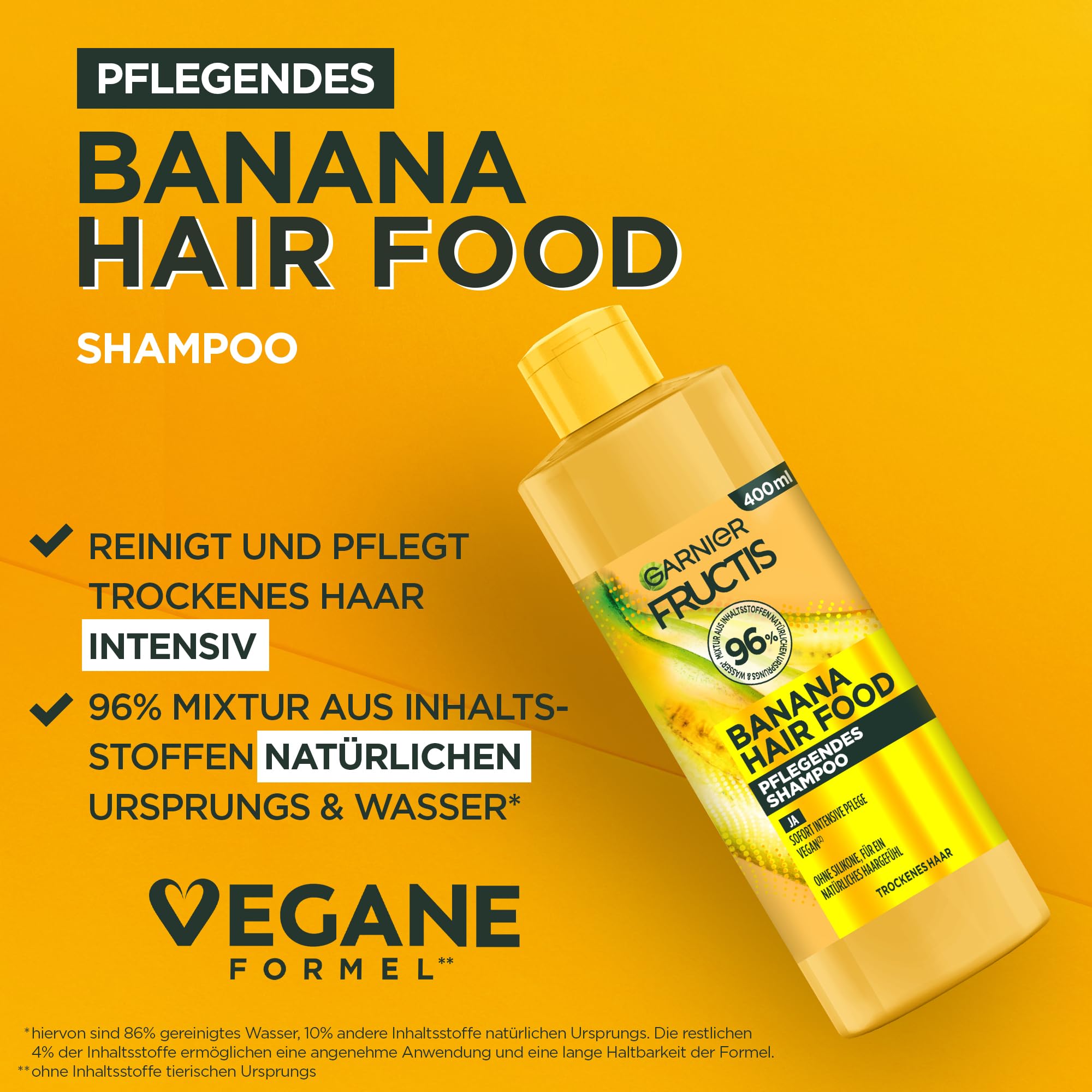 Garnier Fructis Hair Food Shampoo, Moisturising Aloe Vera, Vegan Formula,  for Normal, Dry Hair, 400 ml : Amazon.de: Beauty