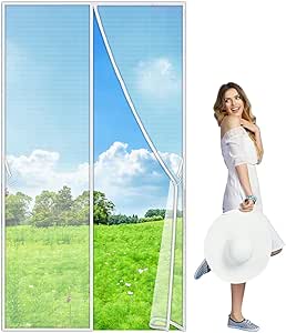 Magnetic Fly Screen Window Mesh Fly Curtain Mosquito Net For