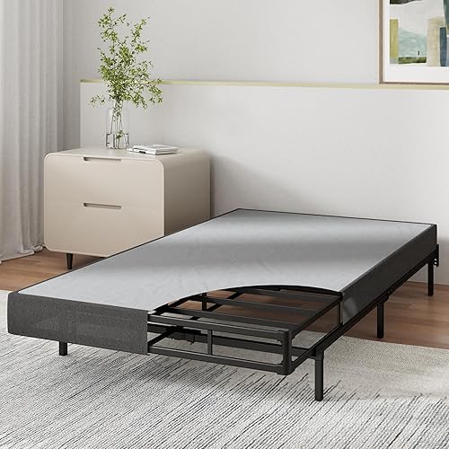 Miniatura 55 de Sommier inteligente de 7 pulgadas Zinus / base de colchón / estructura de acero fuerte / armado fácil requerido, Acero