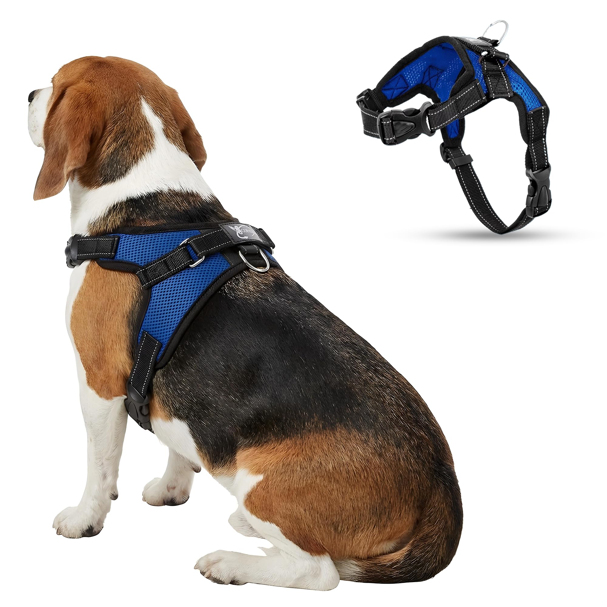 Amazon.com : Copatchy No Pull Reflective Adjustable Dog Harness