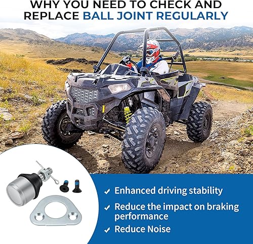 Miniatura 4 de Kit de rótula y soporte para Polaris Polaris Sportsman Magnum Ranger Scrambler Trail Blazer Trail Boss Xpedition Xplorer Big Boss OEM # 7061158