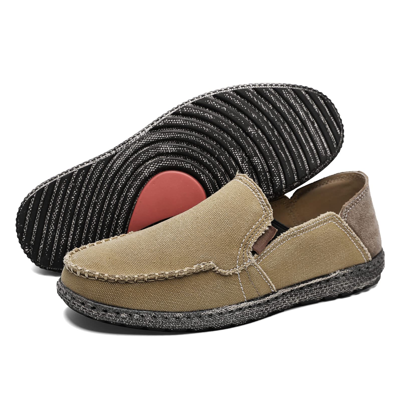 TOM Unisex Shoes Slip-on Casual Flats Solid Canvas Leisure Loafer