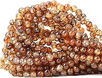 Vista 81 de Cuentas redondas sueltas de ágata estilo antiguo vena de dragón de 6mm, cuentas para diseño de joyas, 60 cuentas