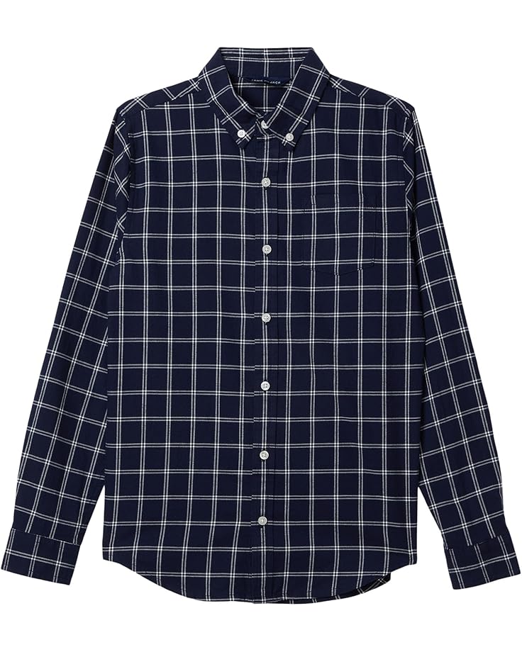 Janie and Jack Tattersall Plaid Woven Top (Toddler/Little Kid/Big Kid) - Main View