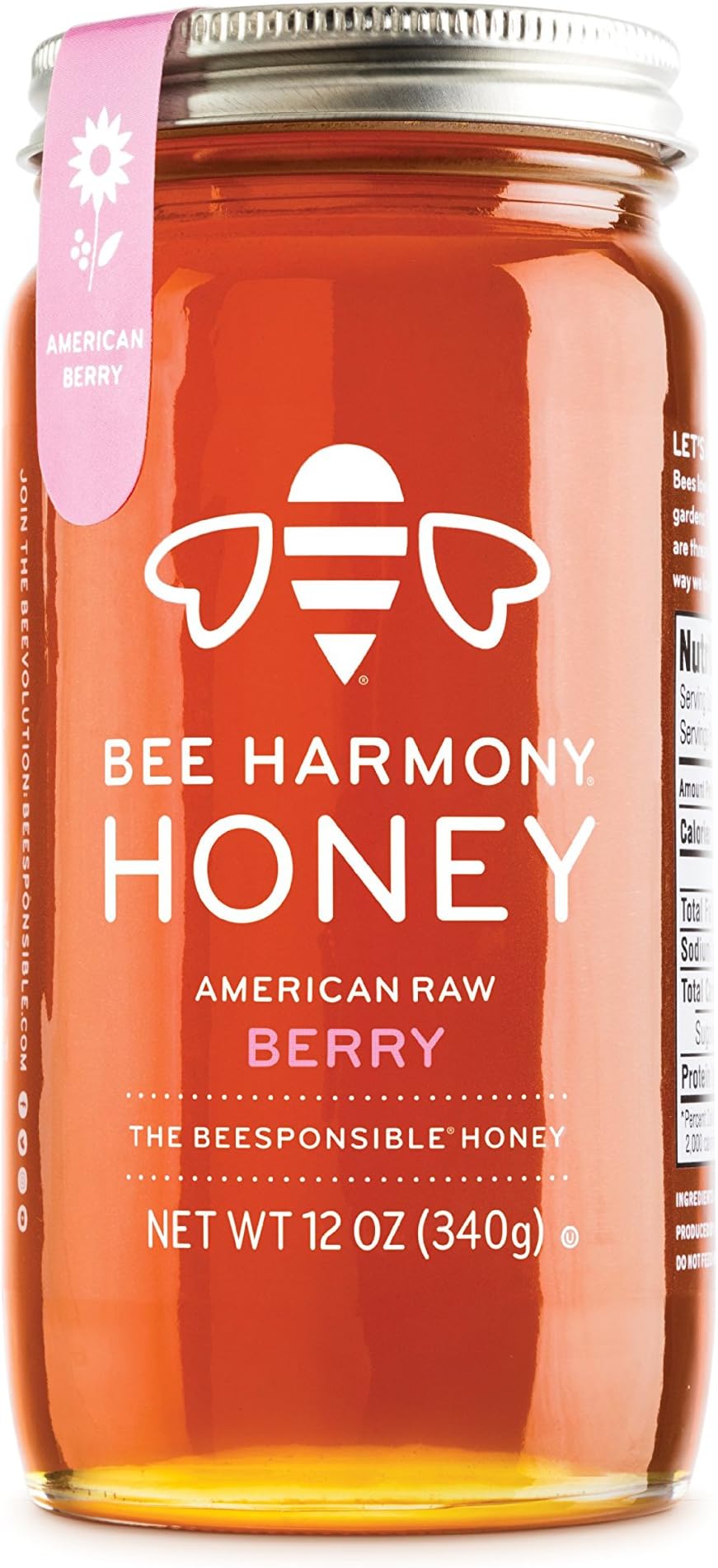 Bee HarmonyAmerican Berry Honey, 12 OZ