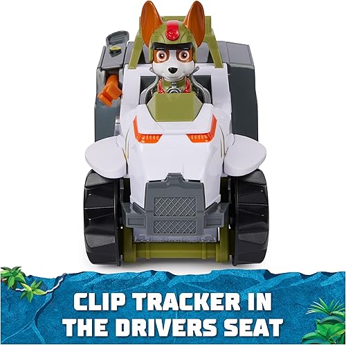 Miniatura 7 de Paw Patrol Jungle Pups, vehículo de mono de rastreador, camión de juguete con figura de acción coleccionable, juguetes para niños y niñas a partir