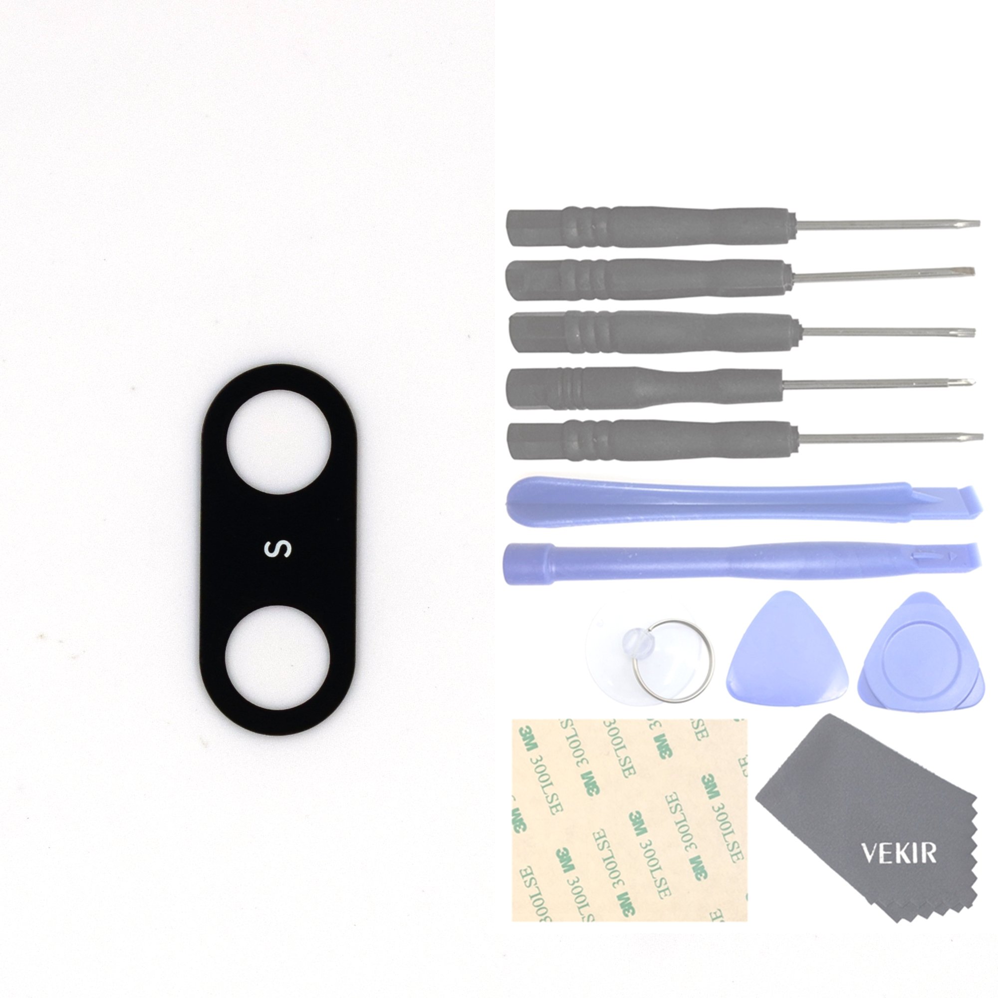 VEKIR Rear Camera Glass Lens Panel Replacement for Huawei P20