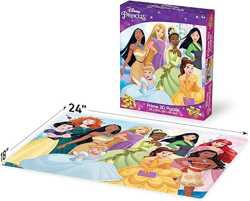 Miniatura 2 de Princess Disney 3D Jigsaw Puzzle 32567 200pc 24x18 rompecabezas