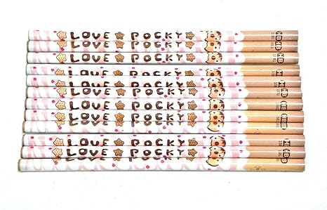 Amazon ミルクホワイトポッキーノベルティwithoutテーマ鉛筆消しゴム 2 Hbボックスof 12 鉛筆 シャープペン 文房具 オフィス用品