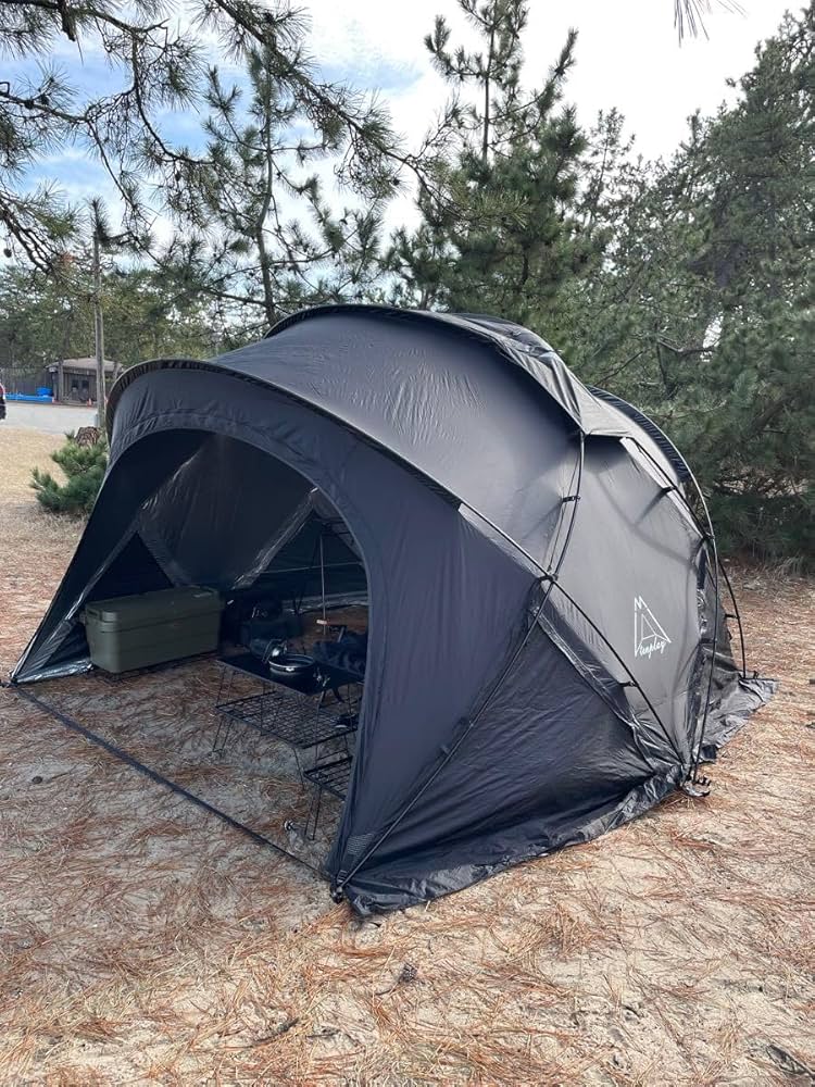 Tenplay G-TENT M 170 Black シェルターテント
