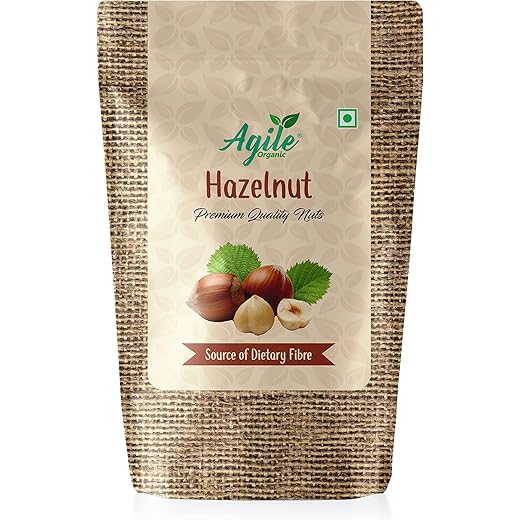 Agile Organic Jumbo Hazelnuts 200g 1 Pack