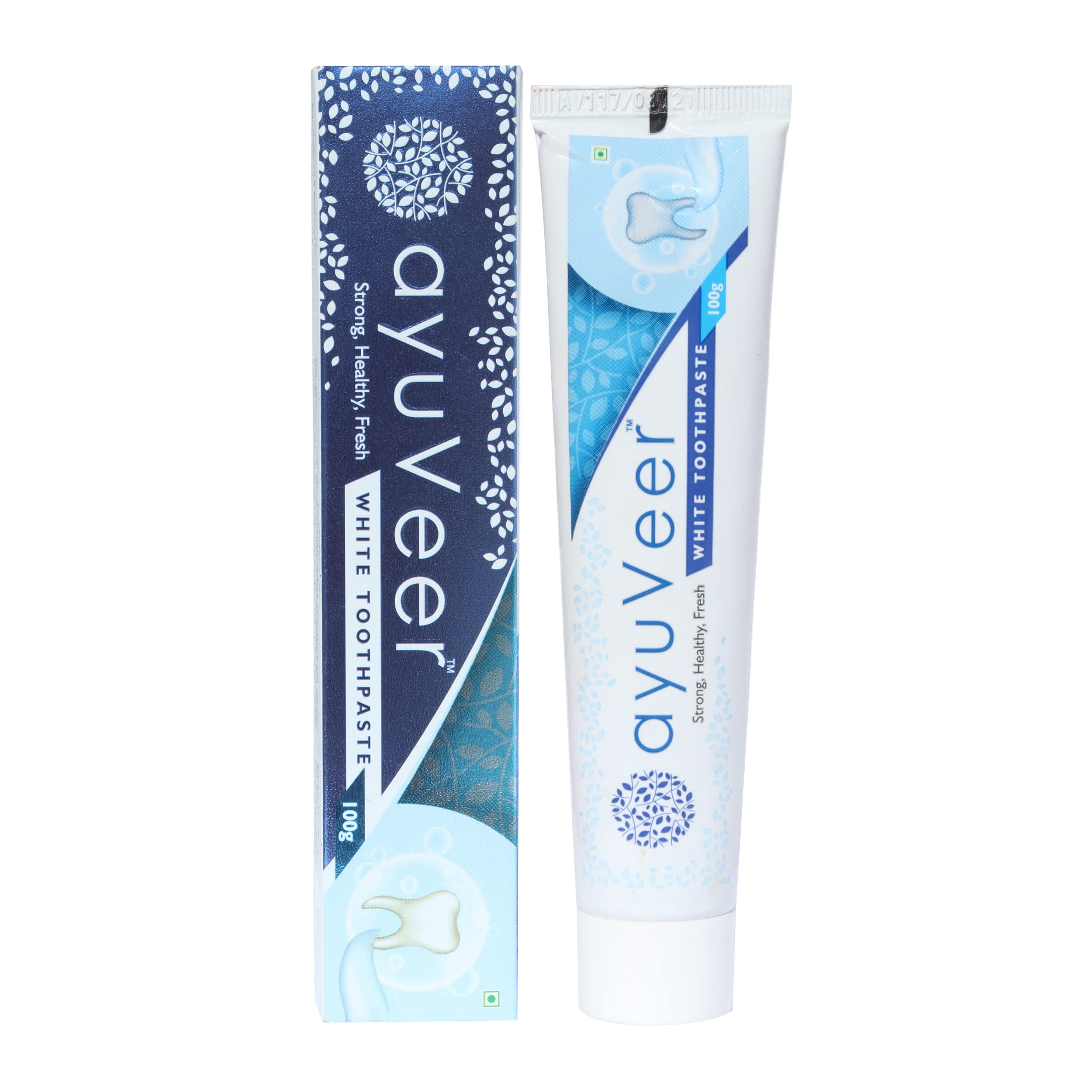 Ayuveer White Toothpaste, Keeps Teeth Strong, Healthy & Fresh, 100 G-image-5