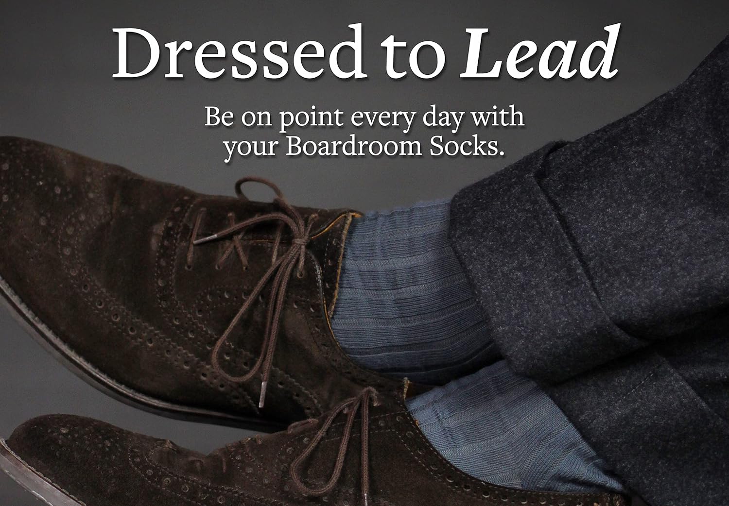 Cotton Dress Socks for Men – Knee High Men's Executive Socks – Classic Over the Calf Dress Socks by Boardroom Socks - Image 3