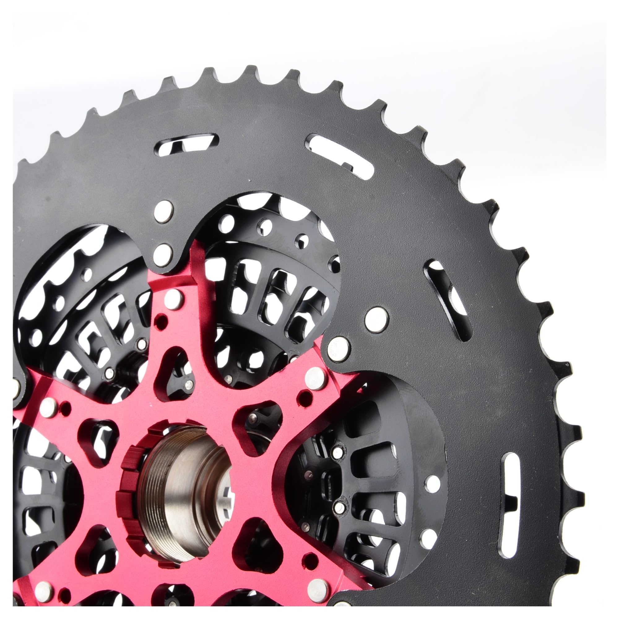 Cassetta for bici in acciaio argento chiaro 11/12 velocità 9-42T 9-50T XD Pignone
