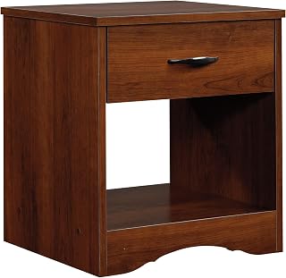 Sauder Beginnings Night Stand, Brook Cherry finish