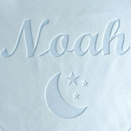 Custom Catch Personalized Baby Blanket for Boys - Blue