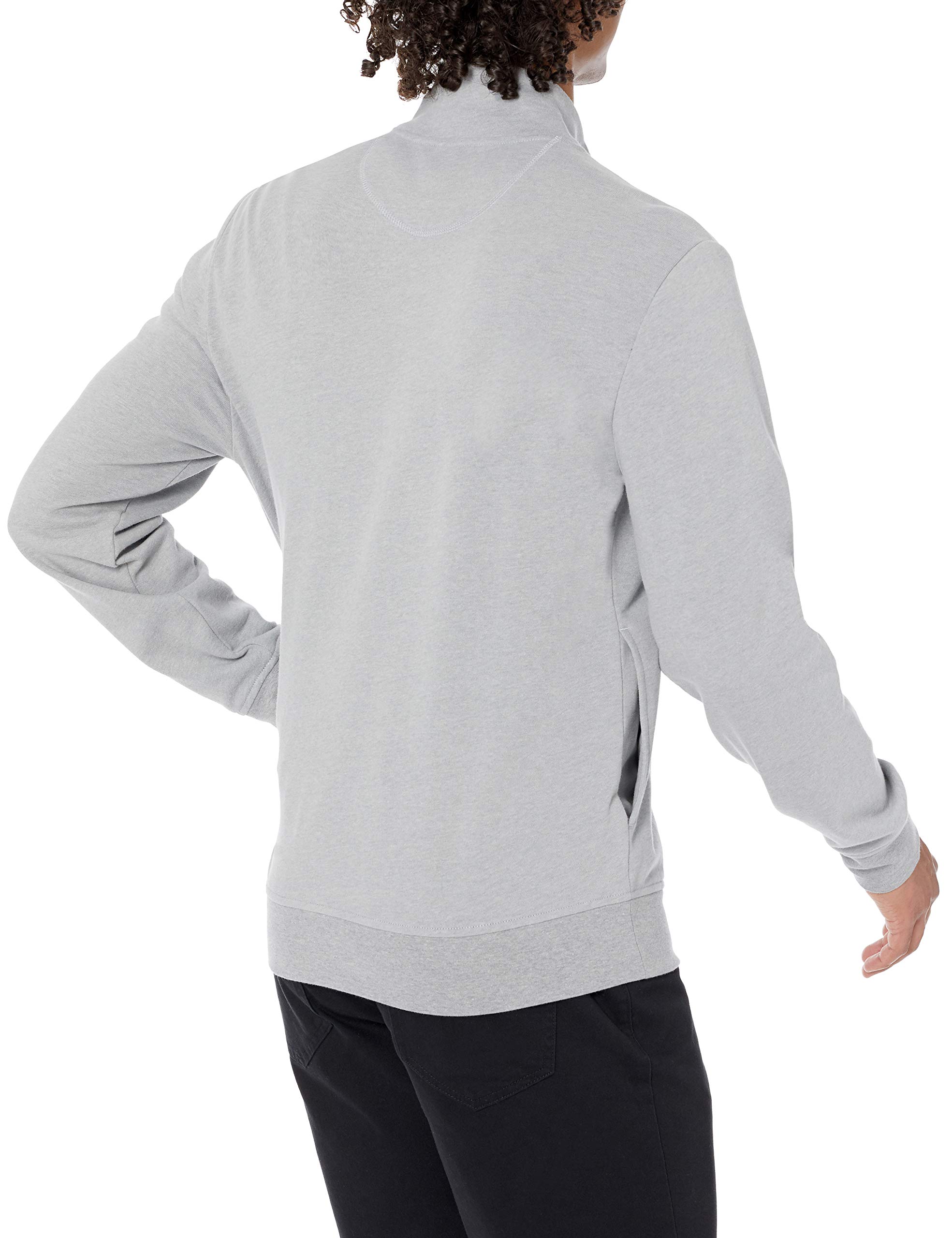 Amazon Essentials Felpa con Collo a Lupetto Leggera in Spugna Francese con Cerniera Integrale Uomo