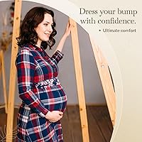 Vista 6 de Maternity Belly Band - 4-Way Stretch Post Partum Belly Band For Lumbar & Back Support - Pregnancy Gifts for Moms