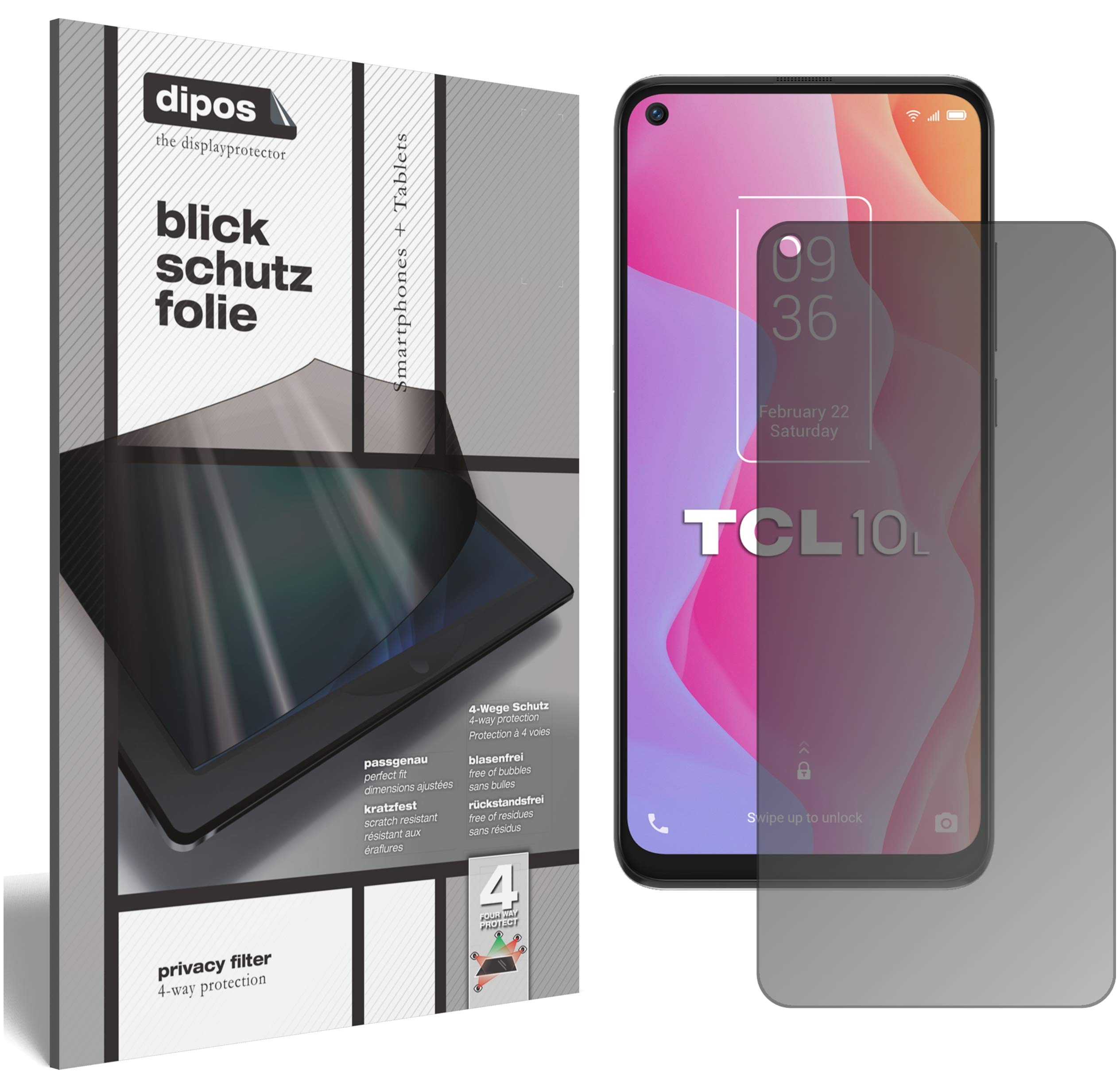 Pellicola Protettiva per TCL 10 5G Protezione opaco Vetro