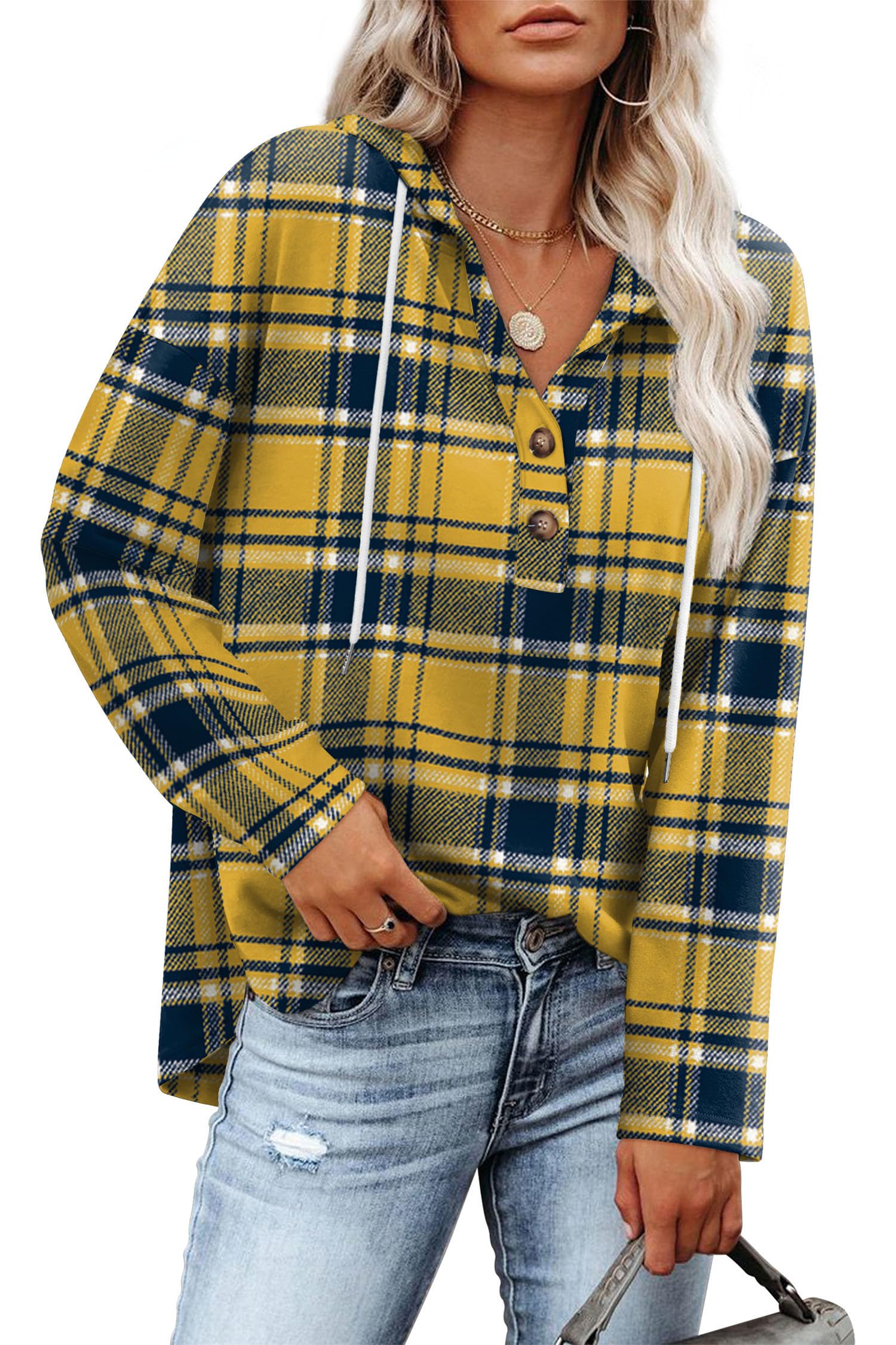 RUMIA Womens Tops V Neck Sweatshirt for Women Pullover Fall Outfits Loose | Women Fall Clothes Halloween Sweatshirts Soft Lightweight Fall Holiday Outfits Vacation Travel Hoodies Winter Clothing